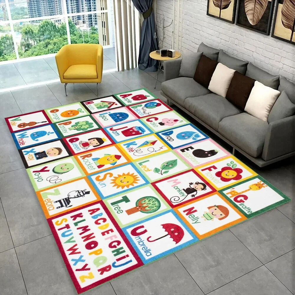 Abc Kids Early Education - Dywan z alfabetem ABC dla dzieci,