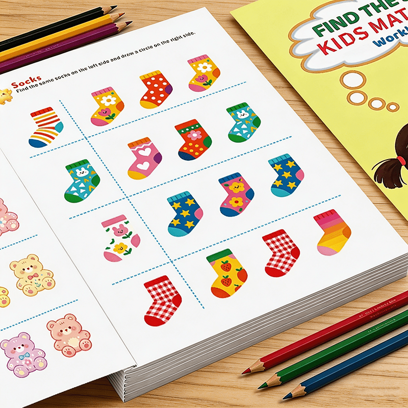Kids Education Activities - Znajdź identyczny zestaw ćwiczeń dla dzieci,