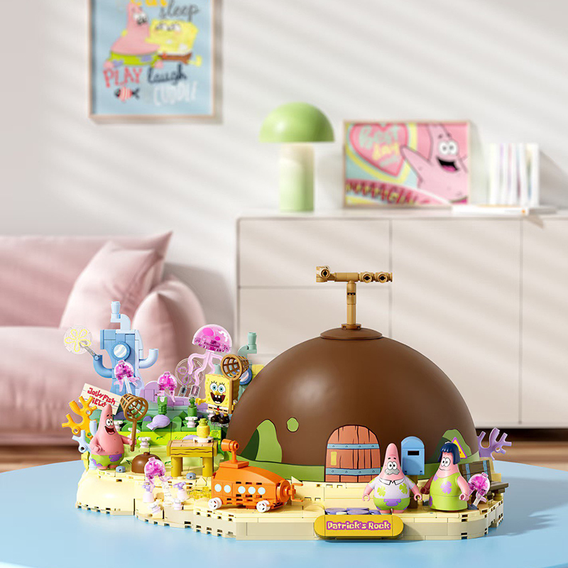 Zestaw klocków Spongebob Patri – Kids First Education recenzja i cena