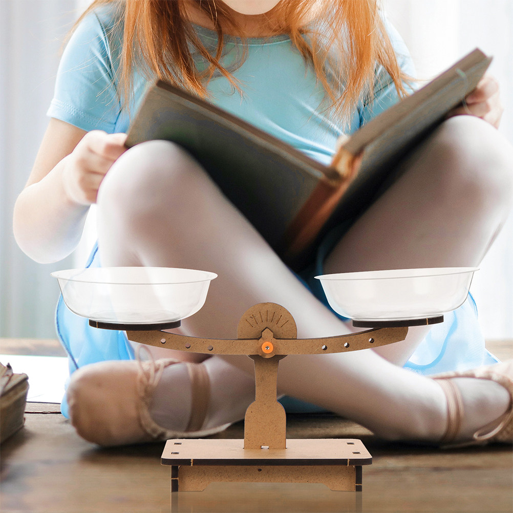 2 sztuki drewnianych wag do ćw – Kids Education Activities recenzja i cena