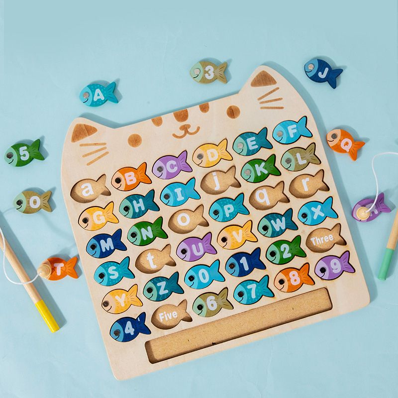 Drewniana Magnetyczna Gra w Ło – Abc Kids Early Education recenzja i cena