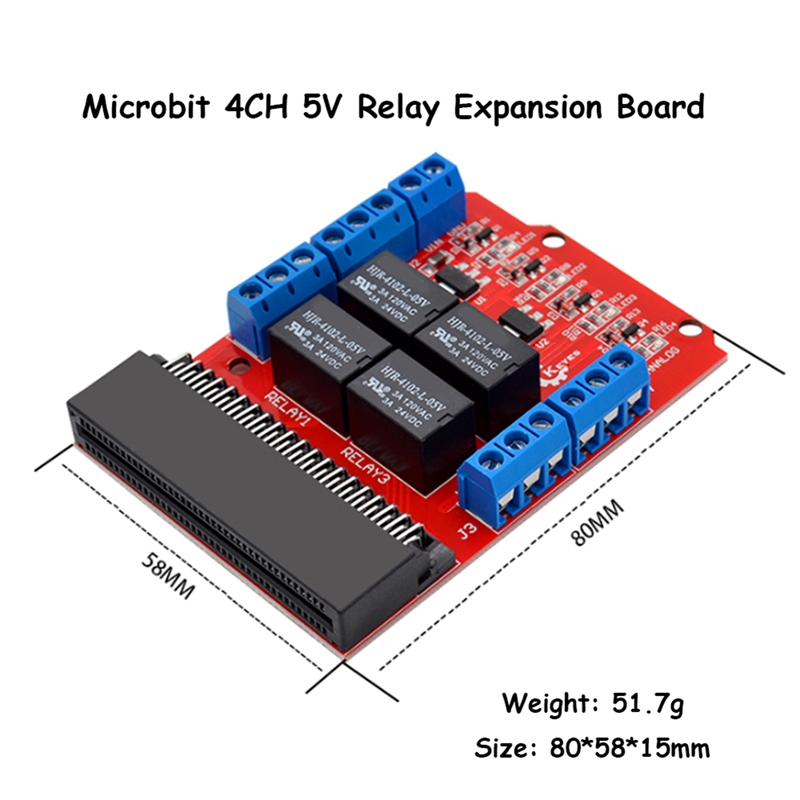 Moduł przekaźnikowy Microbit 4 – Kids Education Channel recenzja i cena