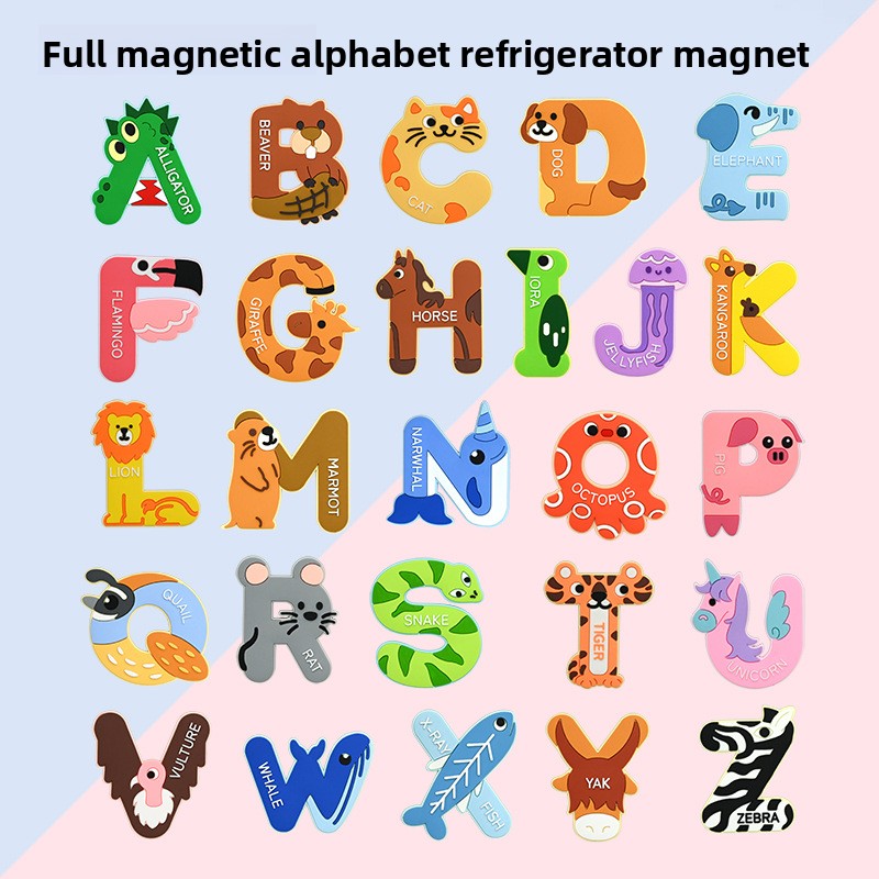 Urocze magnesy na lodówkę w ks – Abc Kids Early Education recenzja i cena