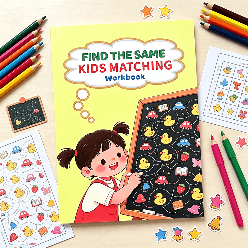 Znajdź identyczny zestaw ćwicz – Kids Education Activities recenzja i cena